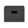 Digitus | Wall Mounting Cabinet | DN-19 07-U-SW | Black | IP protection class: IP20 - 4